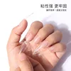 1 Jar Solid Nail Gel Glue for Fake Nail Tips Clear Acrylic Fake Tips Solid Gel Press On Poly Builder Gel UV Light Cured Glue 3