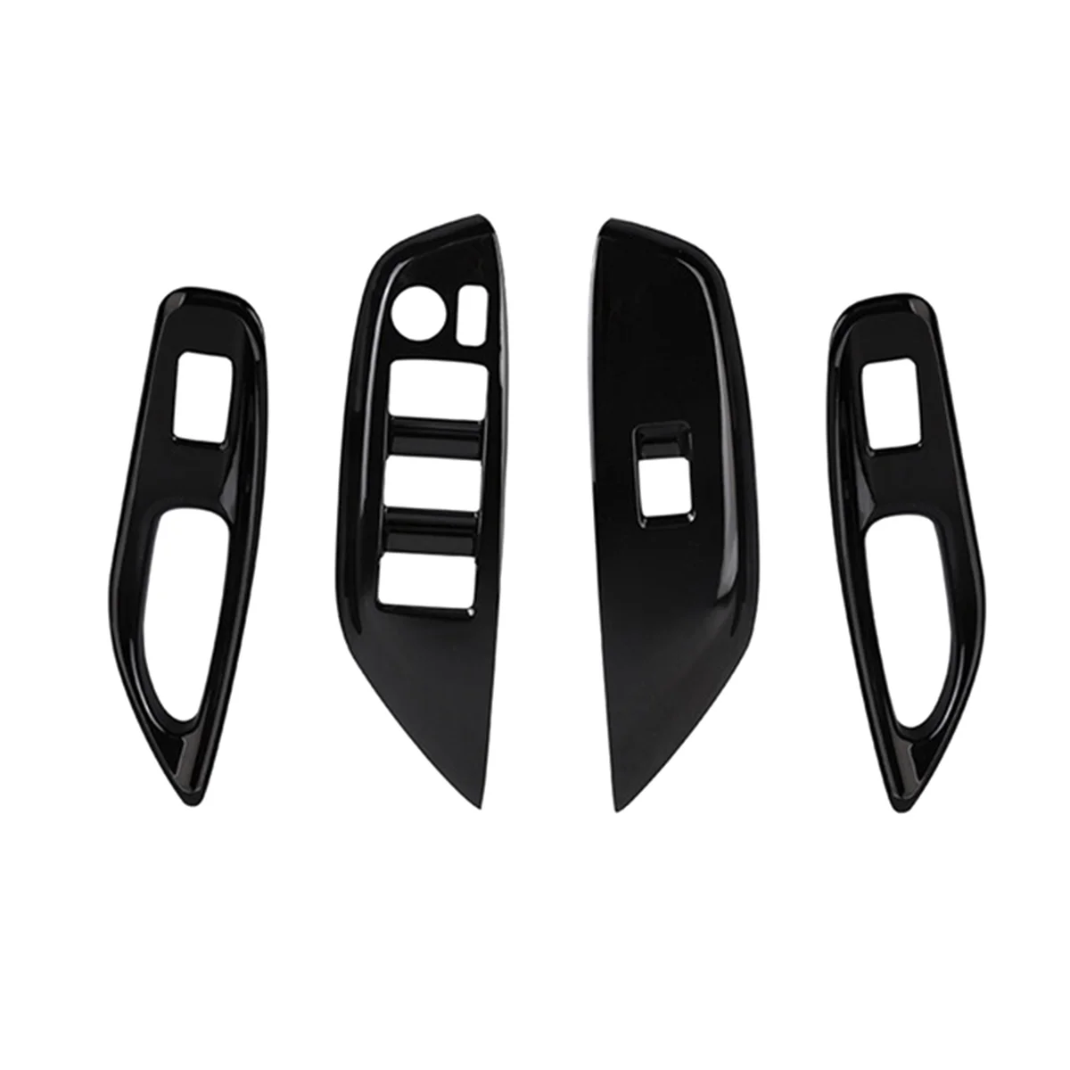 도요타 야리스 크로스 2020-2023 RHD 창문 유리 패널 팔걸이 리프트 스위치 단추 커버 트림 액세서리