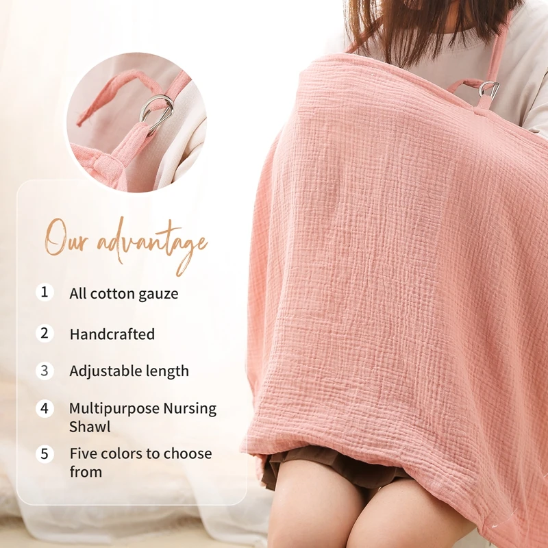 Let's Make Baby Feeding Nursing Covers Mum Breastfeeding Nursing Poncho Cover Up Adjustable Privacy Apron Outdoors Cloth