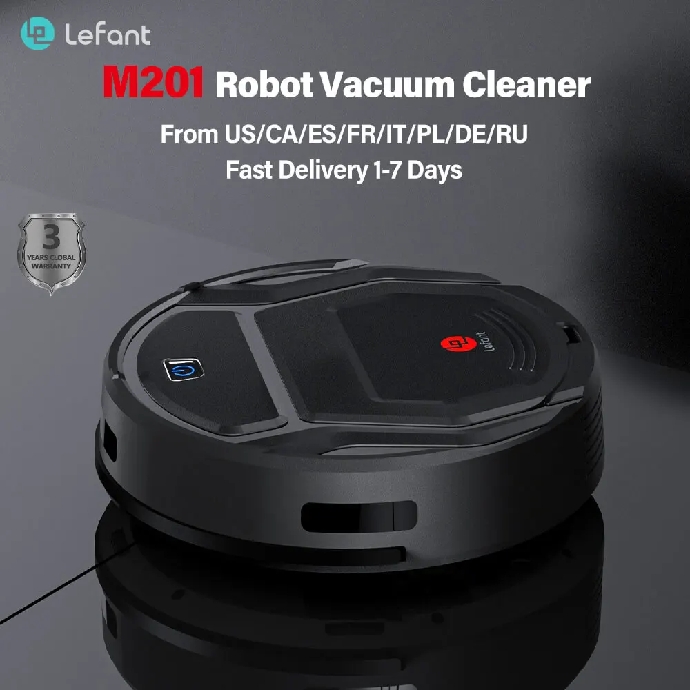 Lefant M201 Wireless Robot Vacuum Cleaner for Home Appliance Smart Auto  Charge Robotic Base 1800pa WiFi App Quiet Mini Pet Hair|Vacuum Cleaners| -  AliExpress