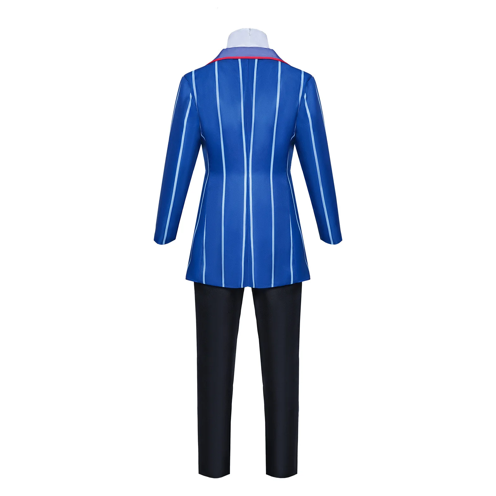 Hazbin Hotel Vox Red and Black Suit Cosplay Costume