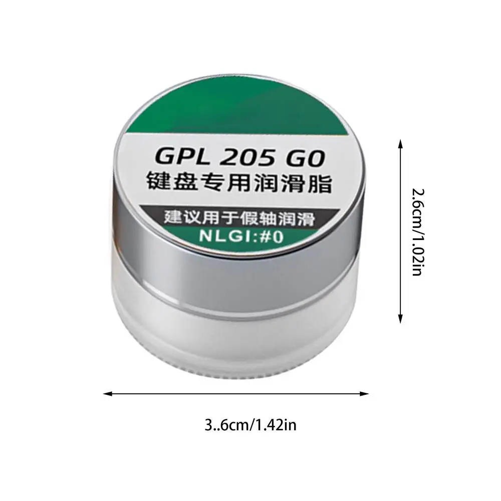 Keyboard Lube Oil Mechanical Keycap Stabilizer Grease Keypad Silencer Lubricating Oil Maintenance Fluorine Grease Reduce Noise
