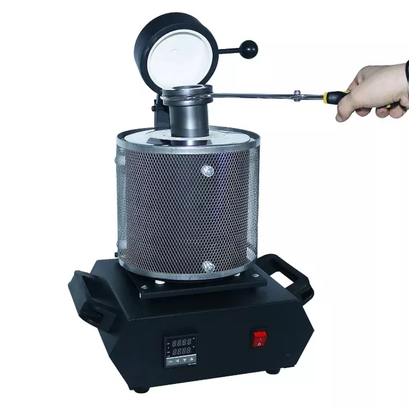 

Electric Jewelry Melting Furnace, Aluminum Copper Gold Silver Smelting Oven