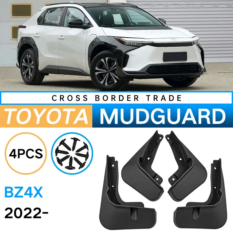 

4 шт., брызговики для Toyota BZ4X 2023 2022
