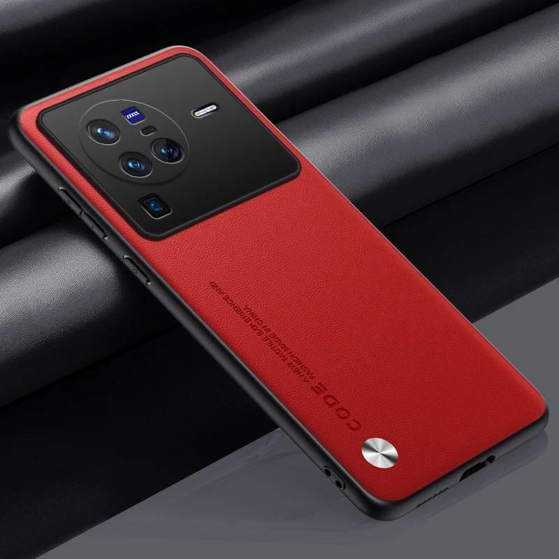 Luxury PU Leather Phone Case with Silicone Protection