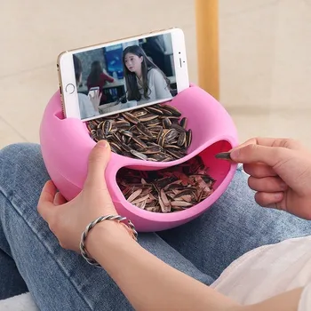 Cuenco de forma creativa para aperitivos perfecto para caja de almacenamiento en seco