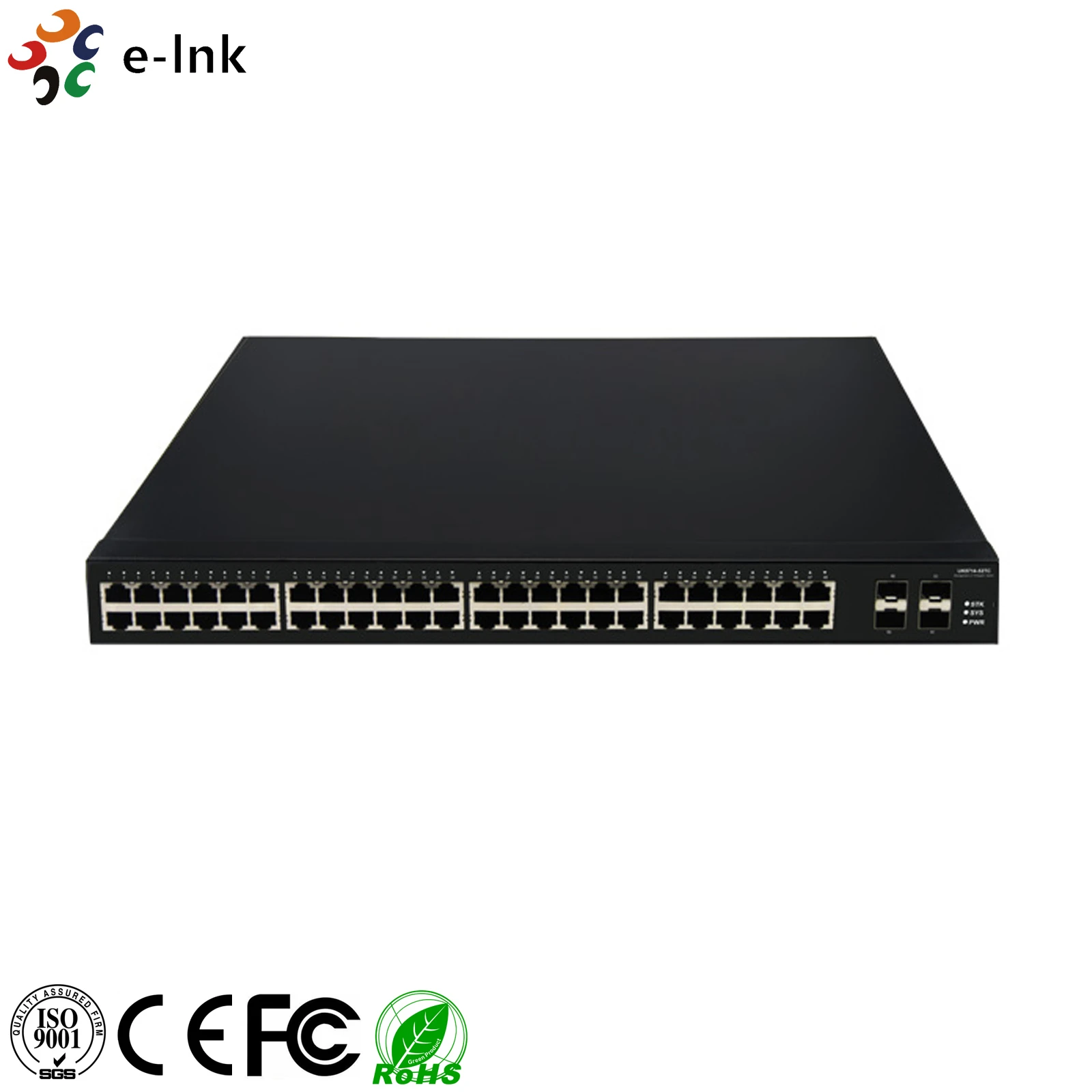 ftth fast connector L3 Managed 48-Port 10/100/1000BASE-T + 4-Port 10G SFP+ Gigabit Ethernet Switch ,Network Switch Support VLAN, STP/RSTP dual band wifi router