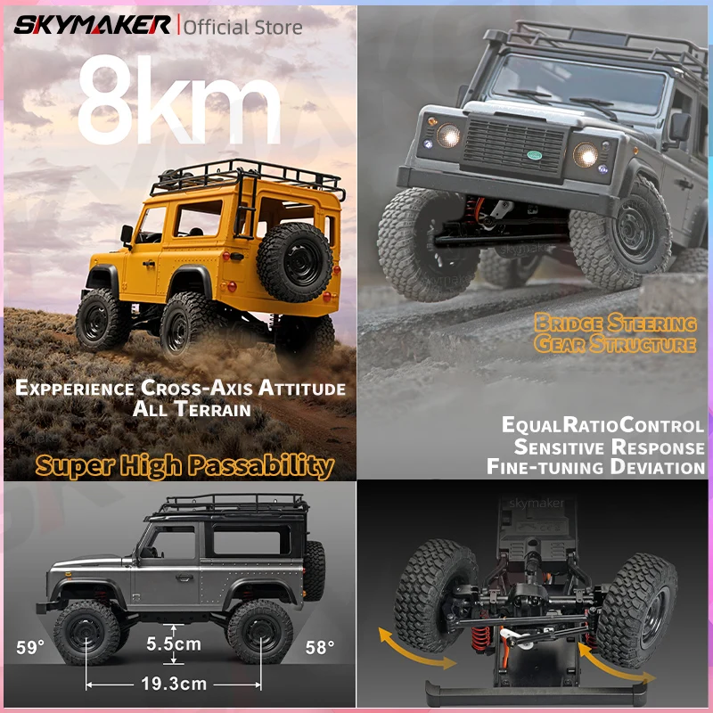 MN99s 1:12 MN モデル バージョン RC カー 4WD 新型MN99S V2 1/12スケール MNモデル RTR RCカー 2.4G 4WD RCロック