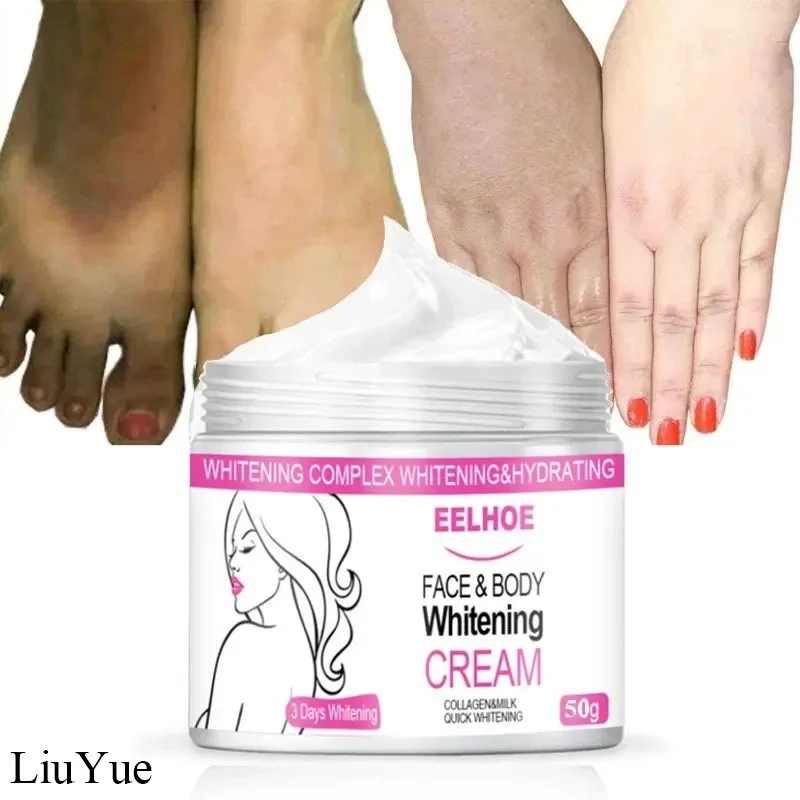 Face Body Skin Whitening Cream Inner Thigh Quick Remove Dullness Private Parts Whiten Emulsion Women Bikini Lightening Cream