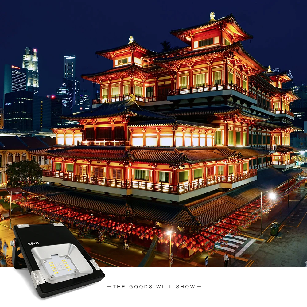 GLEDOPTO Zigbee 3.0 RGB + CCT LED Floodlight Pro 10W 30W 60W, led flood light