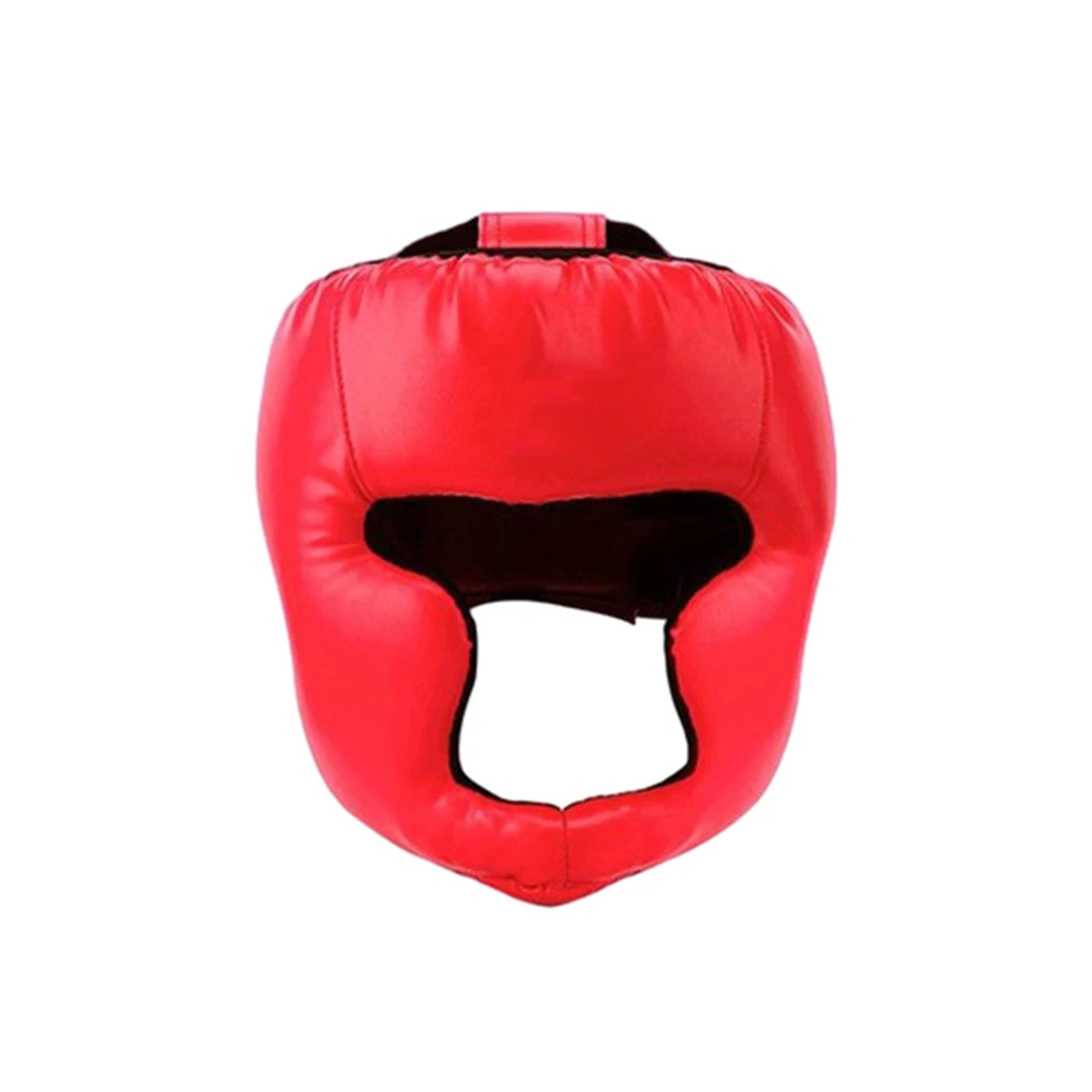 

Leather Protective Boxing Headgear For Injury Prevention And Comfortable Fit Ventilation Kick Boxing
