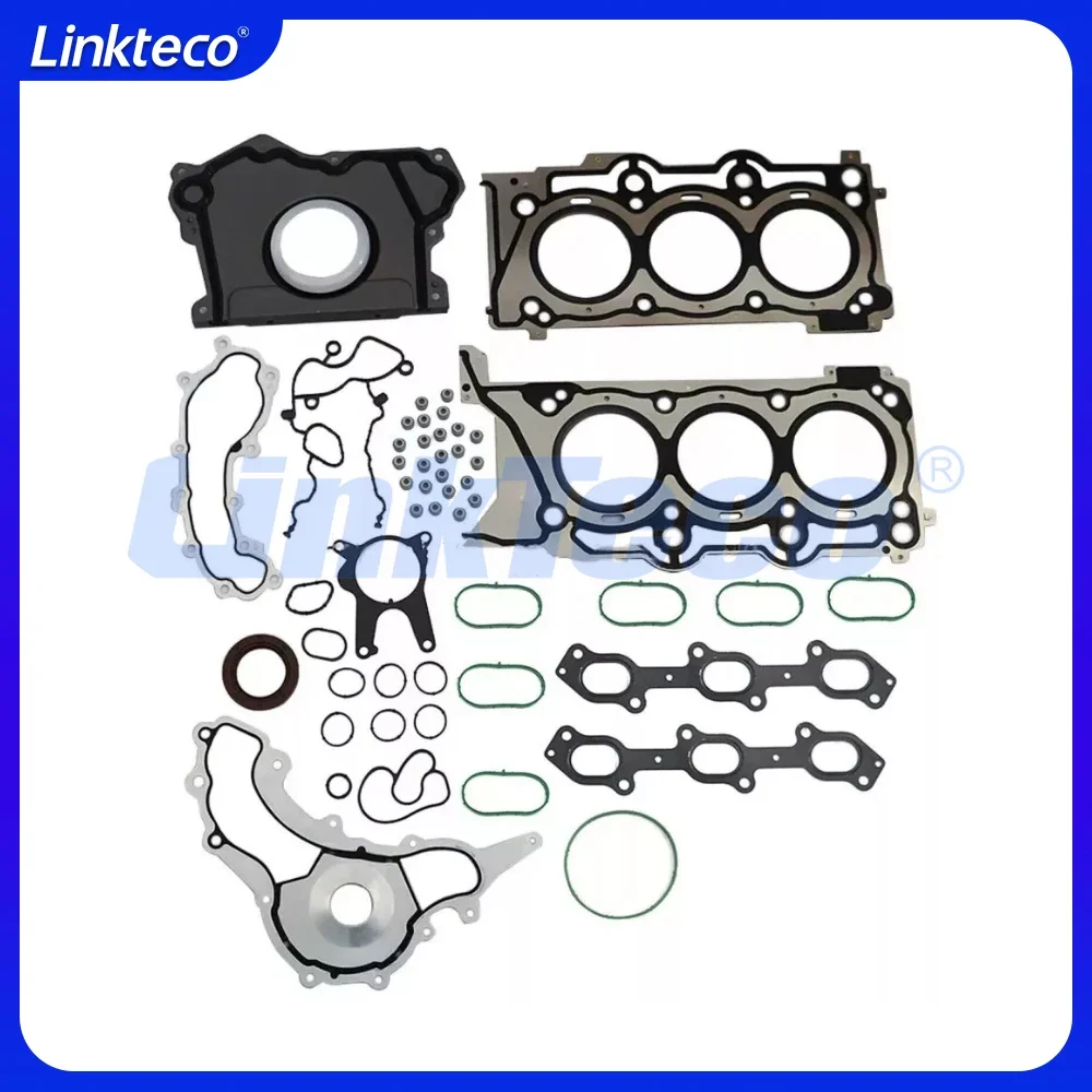 Engine Cylinder Head Full gasket set Fit 3.0 T L M156 M156D For 13-19 3.0T MASERATI LEVANTE M161 Ghibli M157 Quattroporte M156