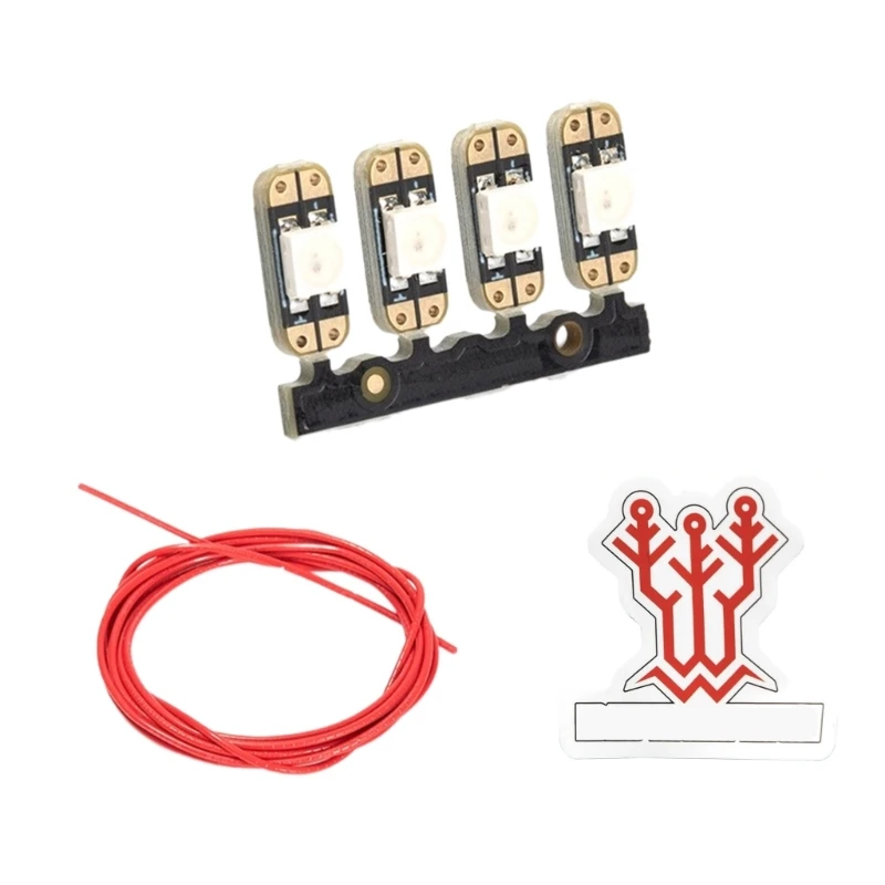 

652F 3D-принтеры MSB Color Light V1.0 Набор световых плат для V0 Персонализированная цветная световая панель V0