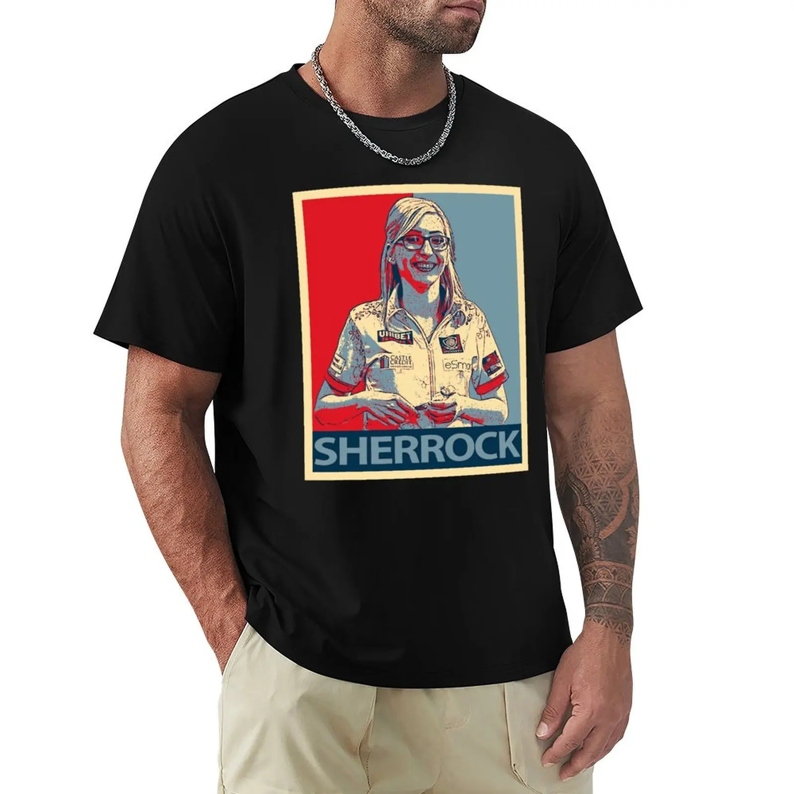 

Fallon Sherrock T-Shirt boys whites tees summer tops fitted t shirts for men