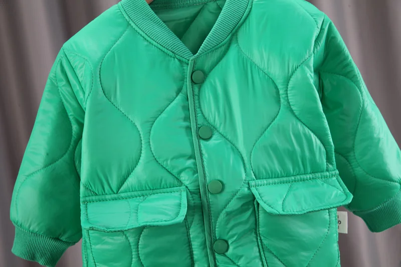 Baby Boys Girls Casual Cotton Coat - Autumn Winter Toddler Jacket