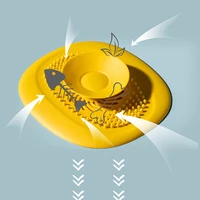 Bathroom Hair Catcher Stopper Silicone Shower Floor Drain Cover Filter Deodorant Anti-clogging Kitchen Sink Plug Drain Strainer 4