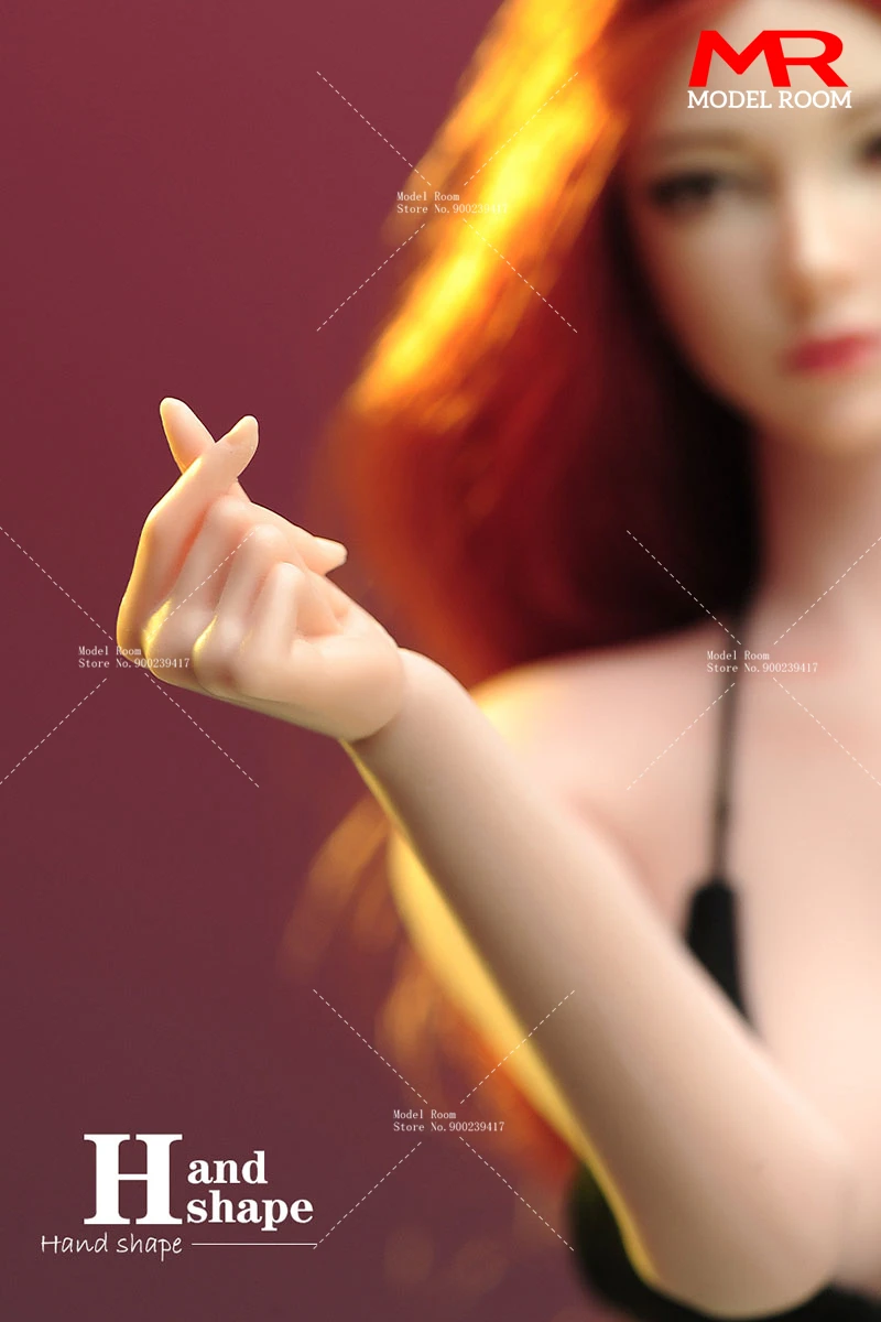 1/6シームレス女性素体 ヘッド ハイヒールセット SUPER FLEXIBLE