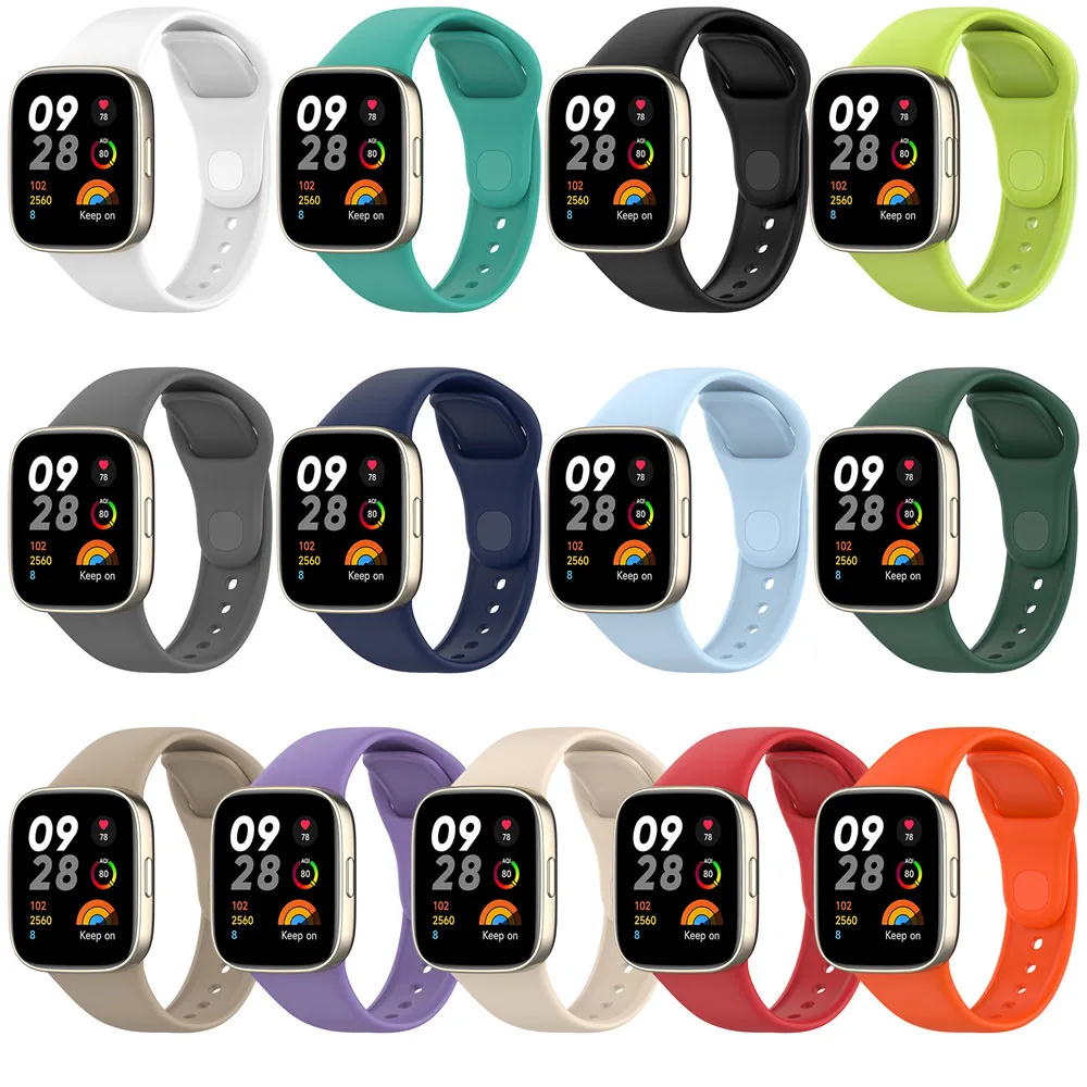 Silicone Watch Strap Replacement Band For Smart Watches