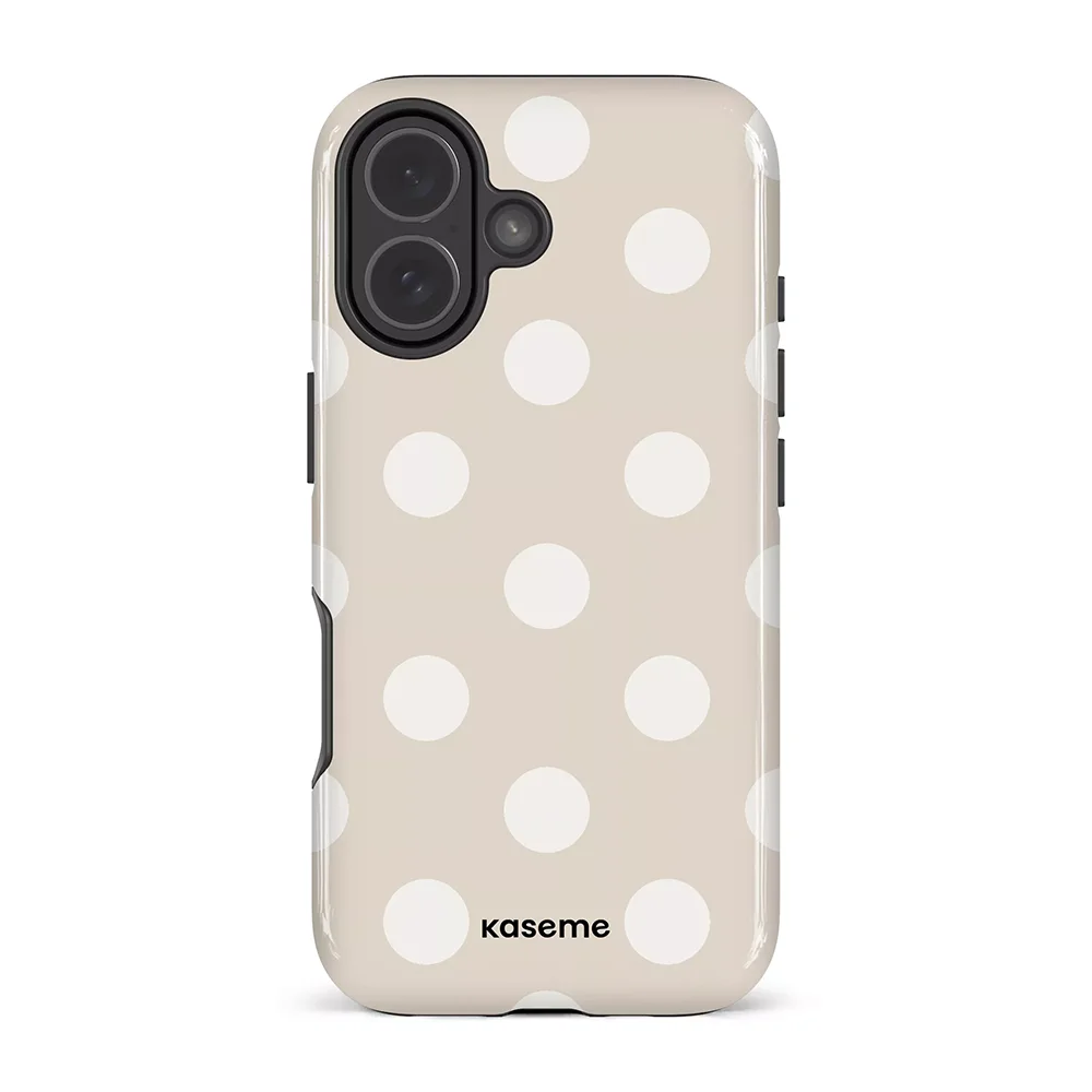 Luxury Clmj Ins Korean Polka Dot Y2K Phone Case for iPhone 17 17e 16e 16 15 14 13 12 11 Air Pro Max Plus Double-layer Back Cover 3