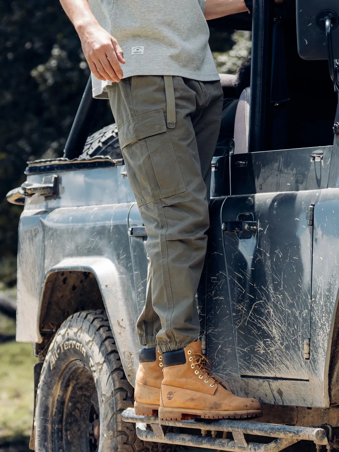 SIMWOOD 2024 Autumn New Loose Tapered Cargo Pants Men 100% Cotton Plus Size High Quality Trousers 3