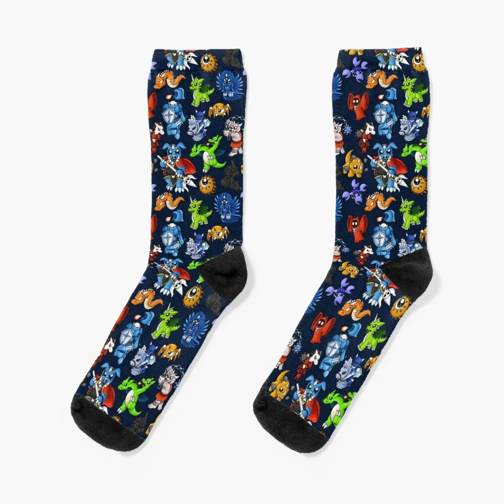 Zelda 1 & 2: Old-school Snuggles Socks ankle stockings men socks cotton high quality Lots Boy Socks Women's