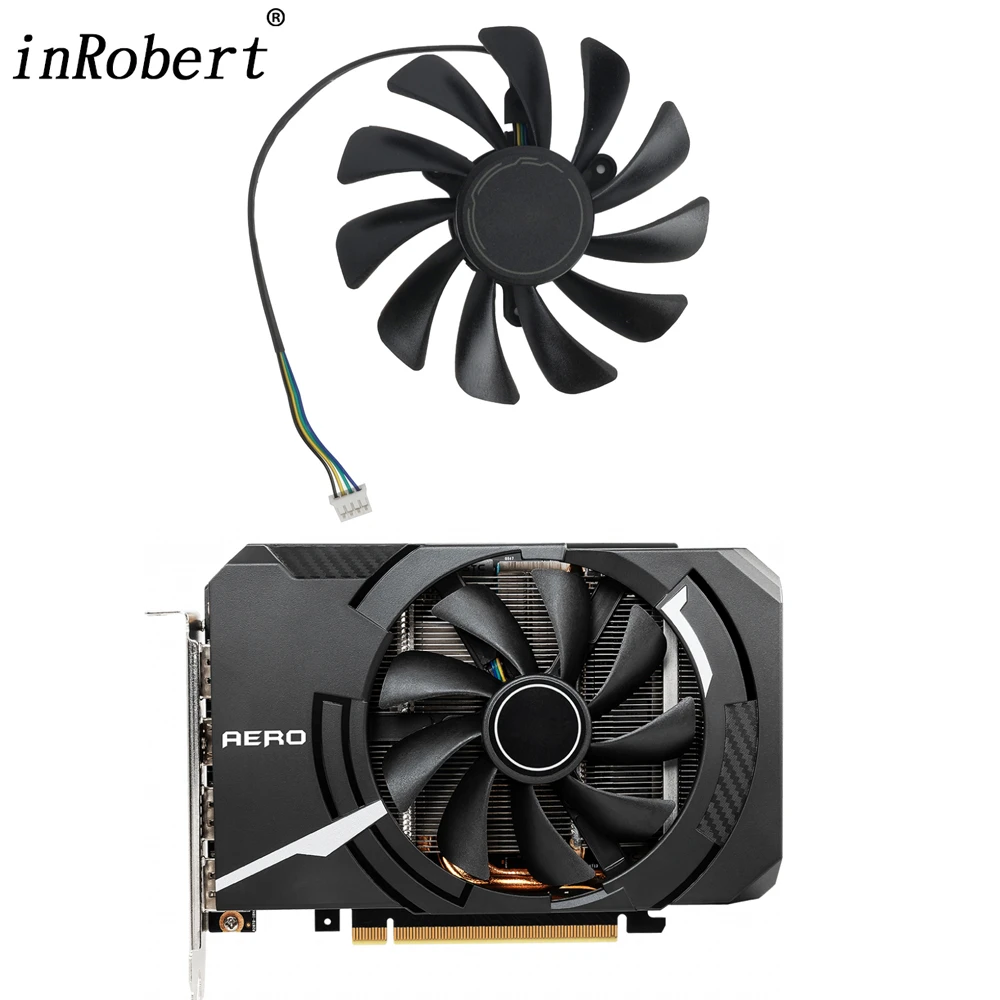 New Cooling Fan Replacement For Msi Geforce Rtx2060 Aero Itx Aero Itx 8g Gtx 1660 Ti Graphics Card - Fans & Cooling -