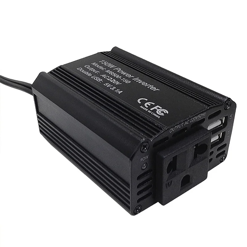 Inverter A Onda Sinusoidale Modificata Da 12 V A 110/220V 150W Inverter Inverter A Energia Solare Per Webasto 12 Volt Inversor12V 220 V Auto Ac