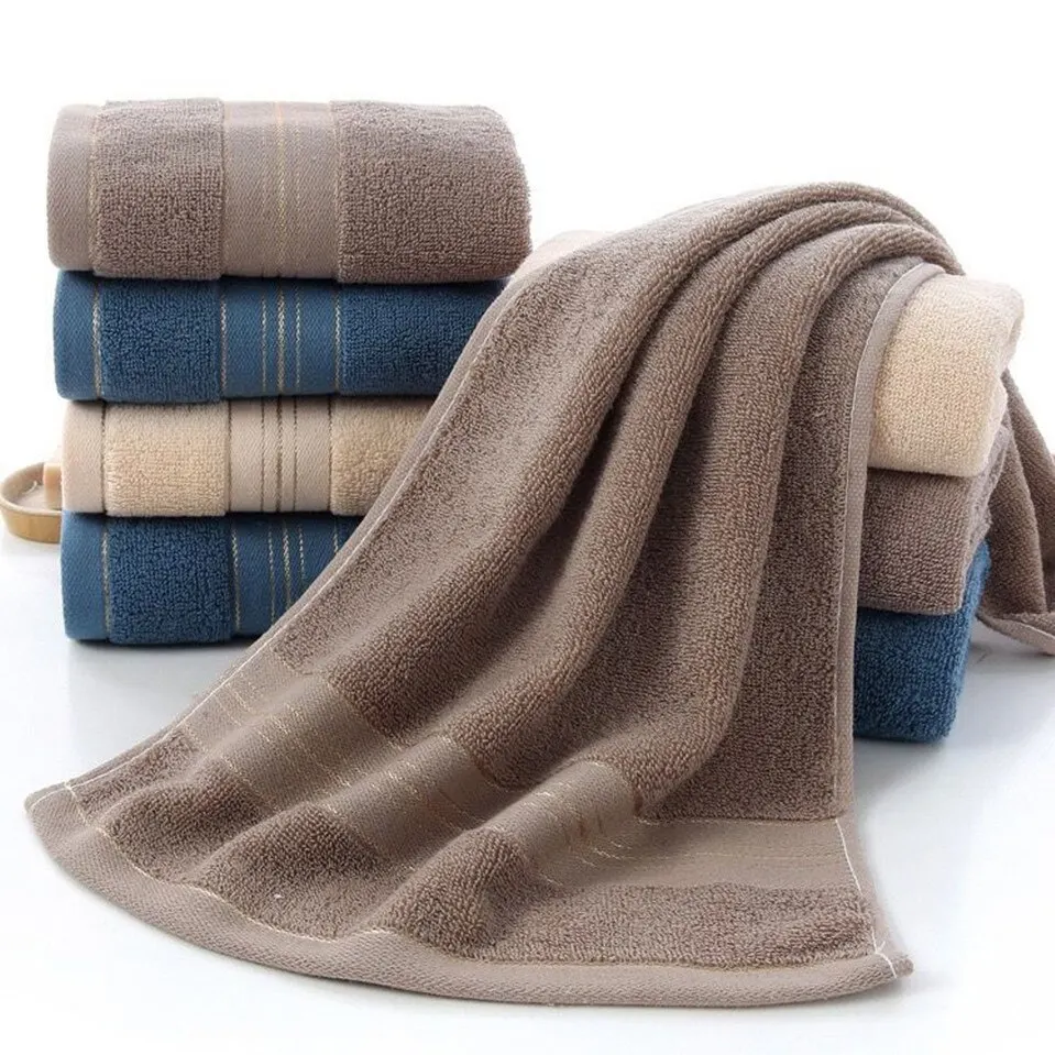 Hair Drying Towel YLW Pure Cotton Microfiber Quick Dry Water Absorption Bath Face Towel
