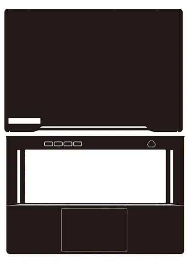 Pre-cut 1xTop+1xPalmrest Skin Sticker Cover Film For Asus ROG Zephyrus G15 GA503 G14 GA401 GA503R GA402 GA403U vinyl film sticker laptop sticker