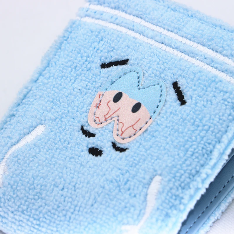 Cute Towel cloth embroidered anime fashion wallet, designer personalized ID card holder Best Sellers In Luggage, Bags Cute Towel cloth embroidered anime fashion wallet, designer personalized ID card holder Best Sellers In Luggage, Bags