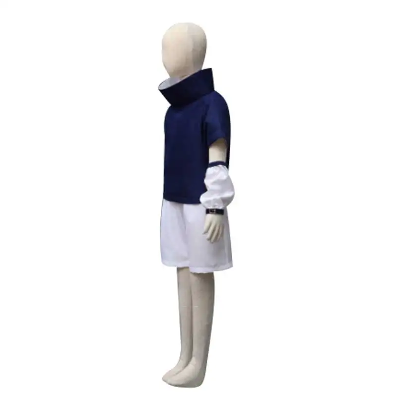 Kids Adult Uchiha Cosplay Sasuke Costume Outfit Children Summer School Uniform Suit Anime Halloween Costume superhero cosplay costume,kids cosplay costume