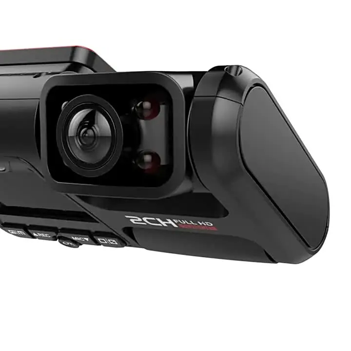 Автомобильный видеорегистратор с двумя объективами 4K 2160P Sony IMX335 Датчик WIFI GPS