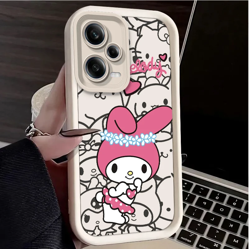 Cartoon Melody Cute For Redmi K50 K40 K30 K20 12C 10C 9C 9At 9A Ultra Pro Prime Eye Ladder Phone Case