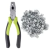 New Cage Assembly Pliers Chicken Rabbit Cat Dog Cage Fastening Accessories + Buckle Nails Installation Repair Tools Cage Pliers 1