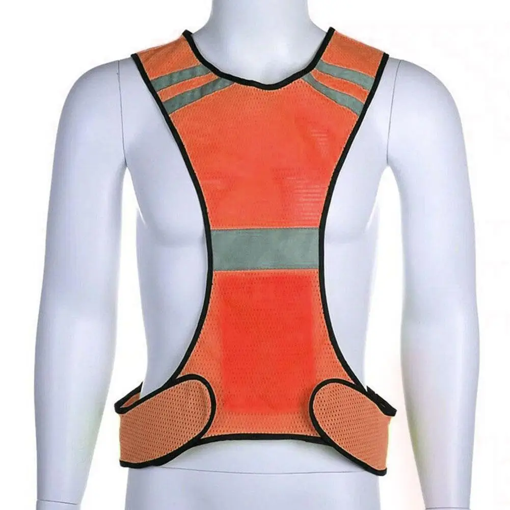 높은 가시성 반사 안전 조끼, 반사 스트립 포함, 건설 작업복, 안전 반사 조끼