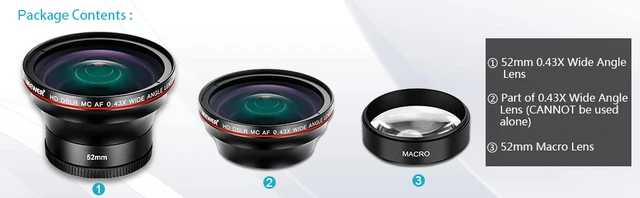 Nikon Microscope Teleconverter Vivitar 2.2x Per Obiettivi Nikon 18-55mm, Adatto A D3000, D7000, D5500 E Altre Nikon 16 Mm Nikon Microscope Teleconverter Vivitar 2.2x Per Obiettivi Nikon 18-55mm, Adatto A D3000, D7000, D5500 E Altre Nikon 16 Mm