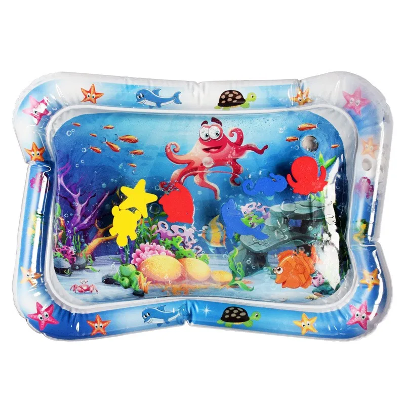 Summer Inflatable Water Mat For Babies Safety Cushion Mat Creative kids Ice Pad Early Education Baby Water Play Essential Toy baby play mat water play mat play mat