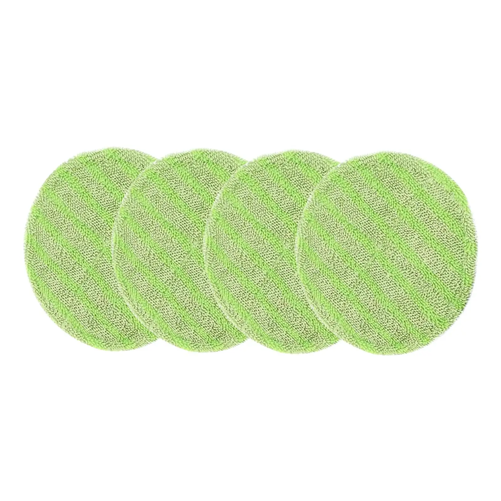 4Pcs Round Mop Replacement Pads 16.5cm Floor Cleaning Electric Rotary Mop Pads Floor Scrubber Pads for Spin Scrubber Mops