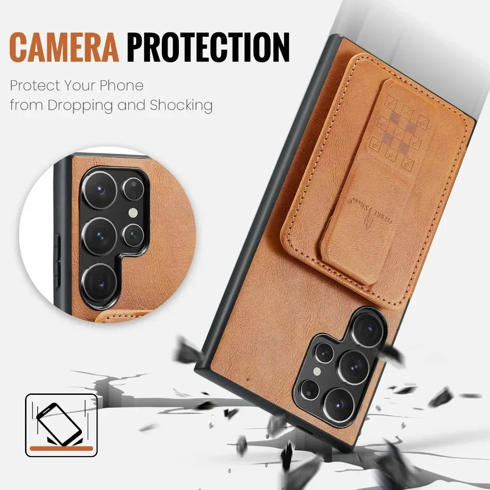 RFID Blocking Card Holder Wallet Case with Universal Cover Design