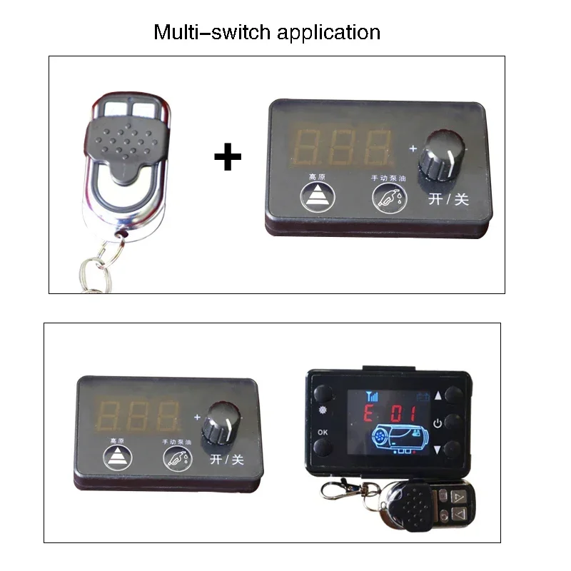 Diesel-Heated Parking Heater Fuel-Diesel Vehicle-Mounted Truck Automobile Integrated Mechanism Safe And Stable Hot Air Heater 5
