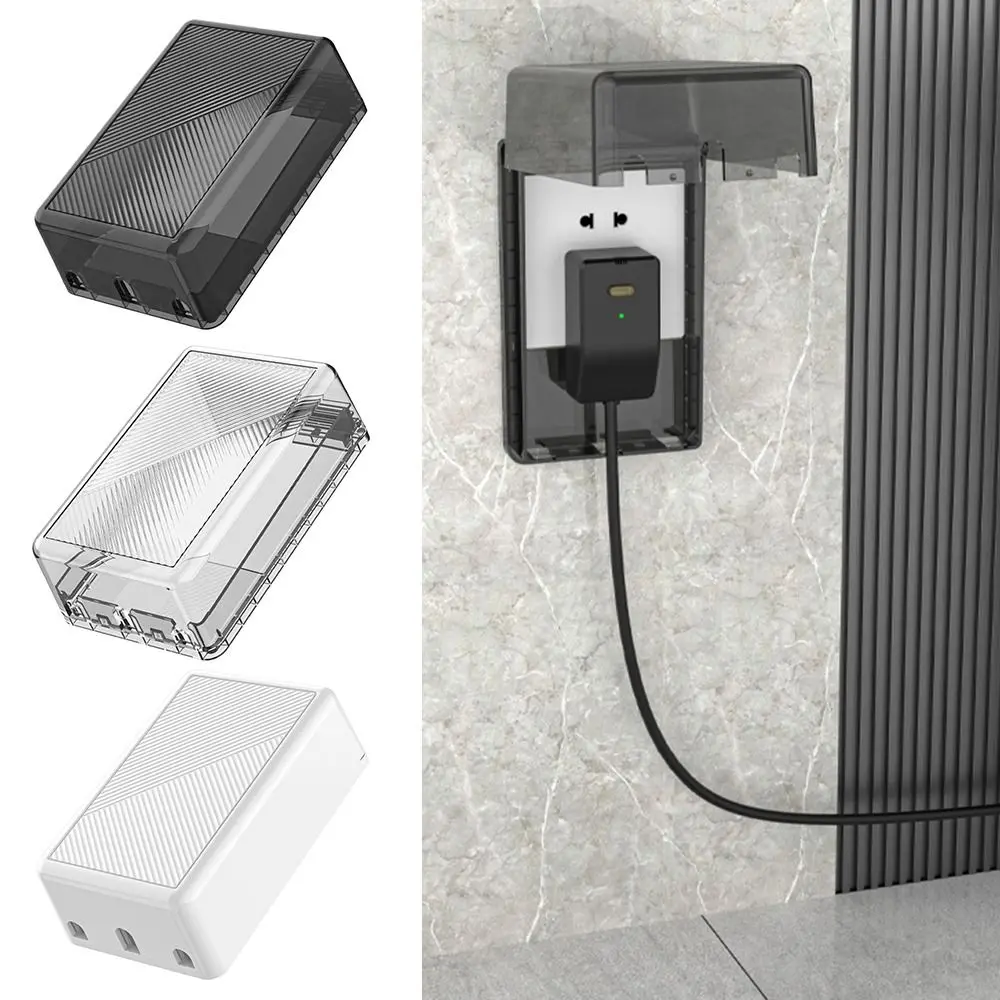 Transparent Waterproof Plastic Socket Protector Cover