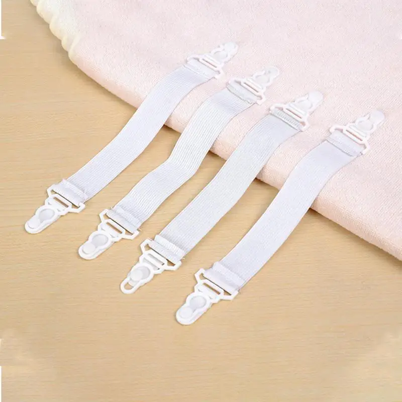 2pcs Bed Sheet Grippers Adjustable Bed Fasteners Sheet Suspenders