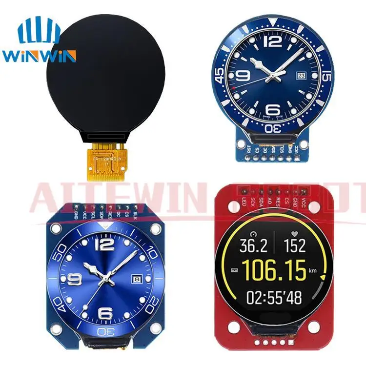 パーツ TFT TFT Display 1.28 Inch TFT LCD Display Module Round RGB 240