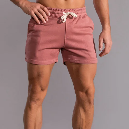 Training Shorts Men Gym Shorts Elastic Waist Drawstring Fitness Clothes Men Track Shorts Summer Breath and Cool Sports Style best men's casual shorts Casual Shorts