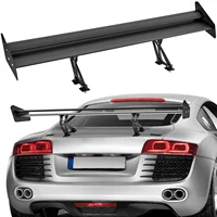 53.1 Inch Double Deck Universal Wing Spoiler – Matte Black