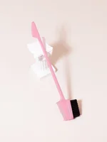 Double sided edge control brush comb, used for hair styling, eyelash and eyebrow edge control brush comb 2
