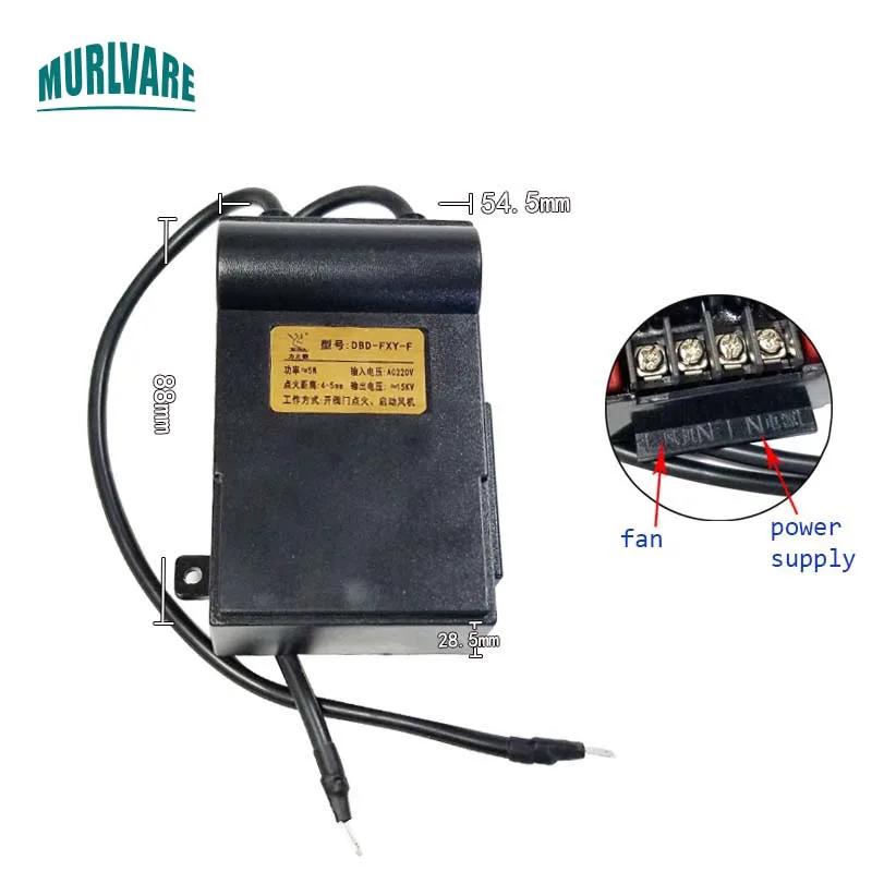 Hotel Sove Kitchen Low Power Controllable Fan Delay DBD-FXY-F Pulse Igniter