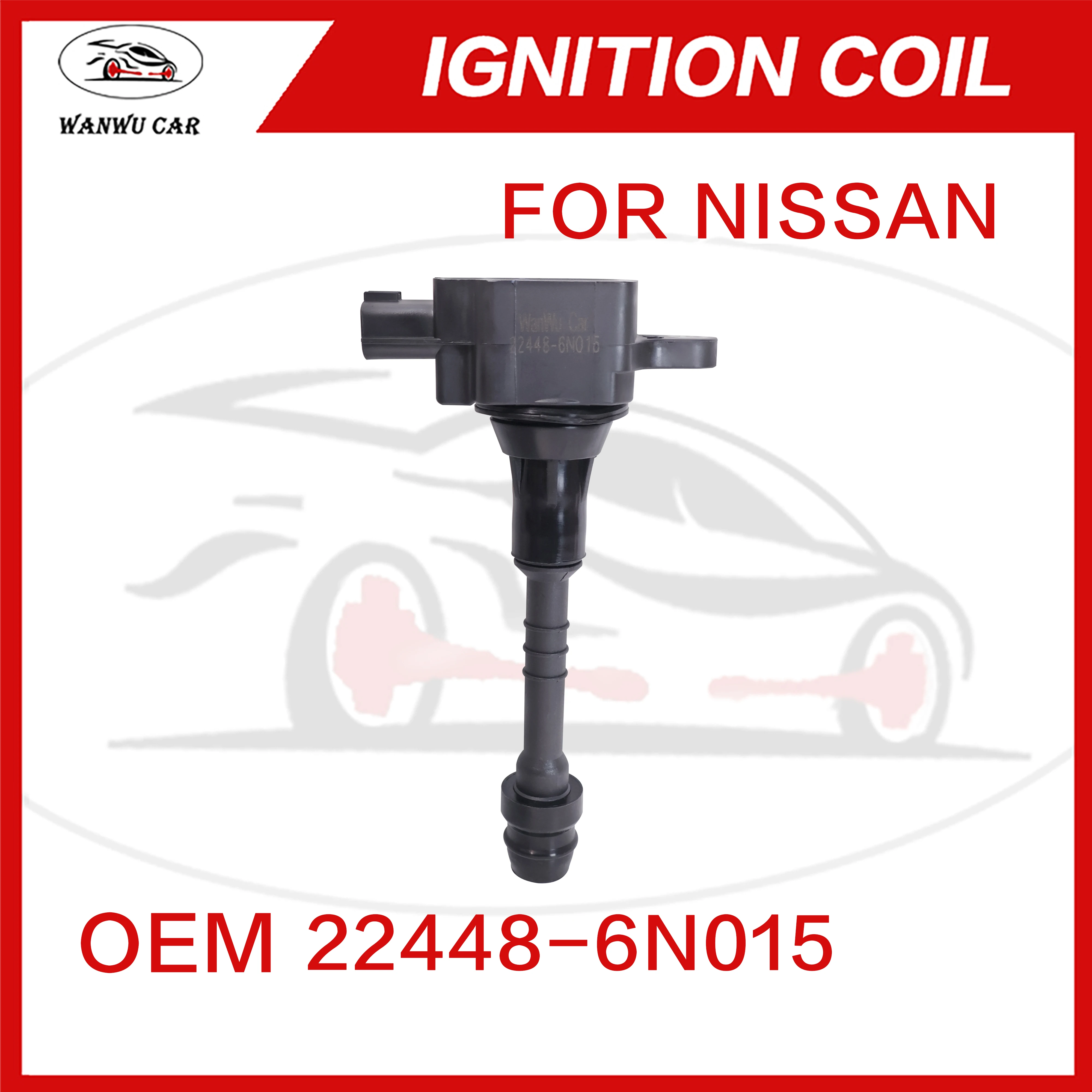 22448-6N015 Ignition Coil Igniter Suitable For NISSAN Sentra Yumsun Sunny【WanWu Car】