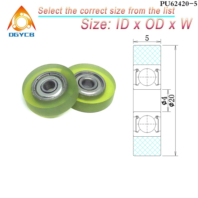 Cuscinetti A Sfere A Gola Profonda 1 Pz. Rulli Rivestiti In - Foto 2