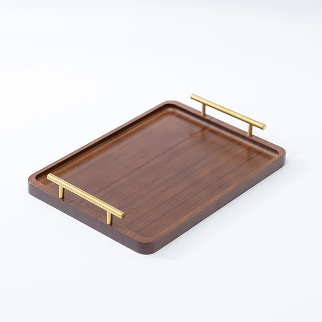 Right angled bamboo tray handle 2